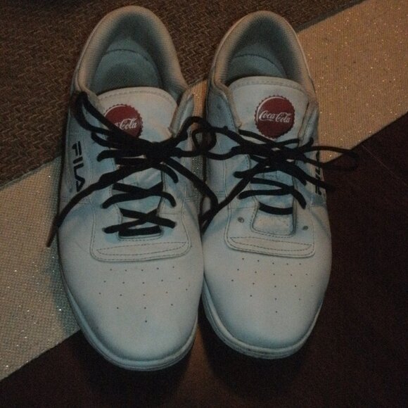 Collectible Fila Original Coca Cola Leather Fitness Athletic Sneakers Shoes ~ 11 main image 6